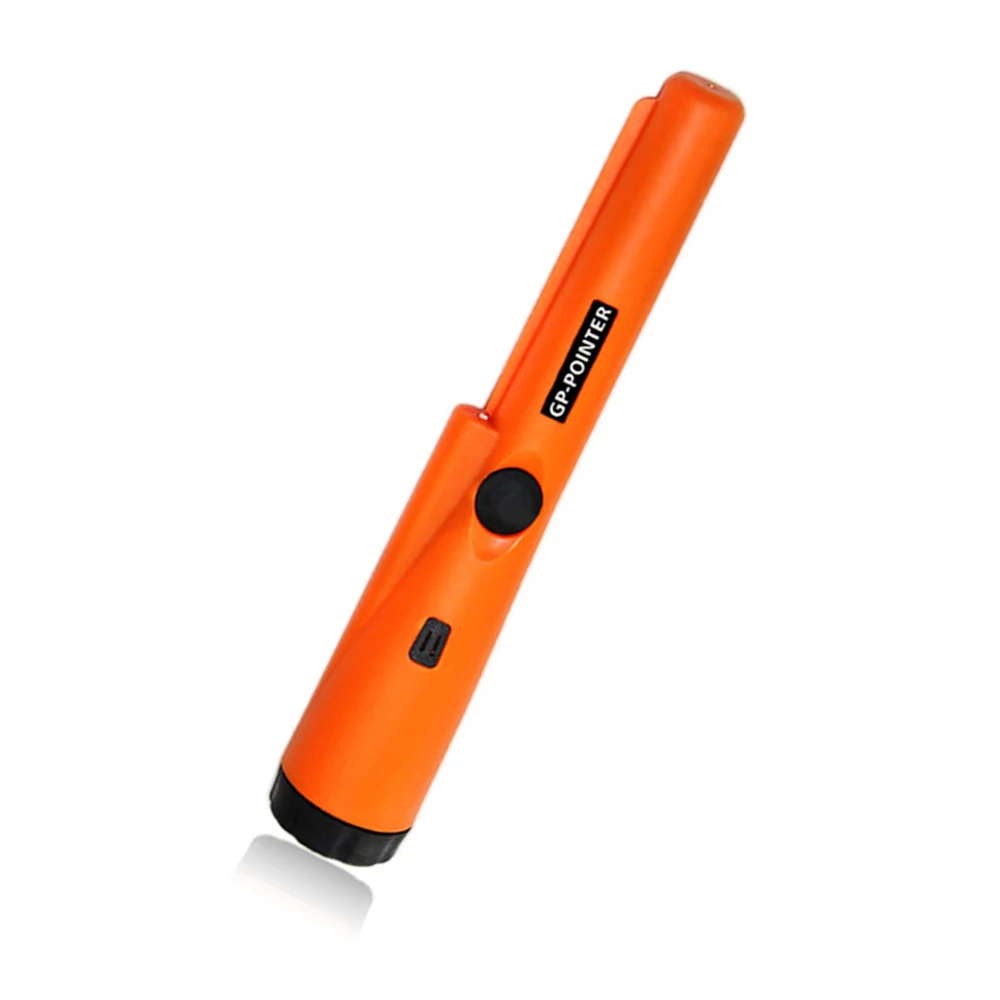Orange Водонепроницаемый IP66 контактный указатель металлодетектор, Ручной металлодетектор 360 ° сканирование разблокировка искатель сокровища зуммер вибрация - Цвет: Orange