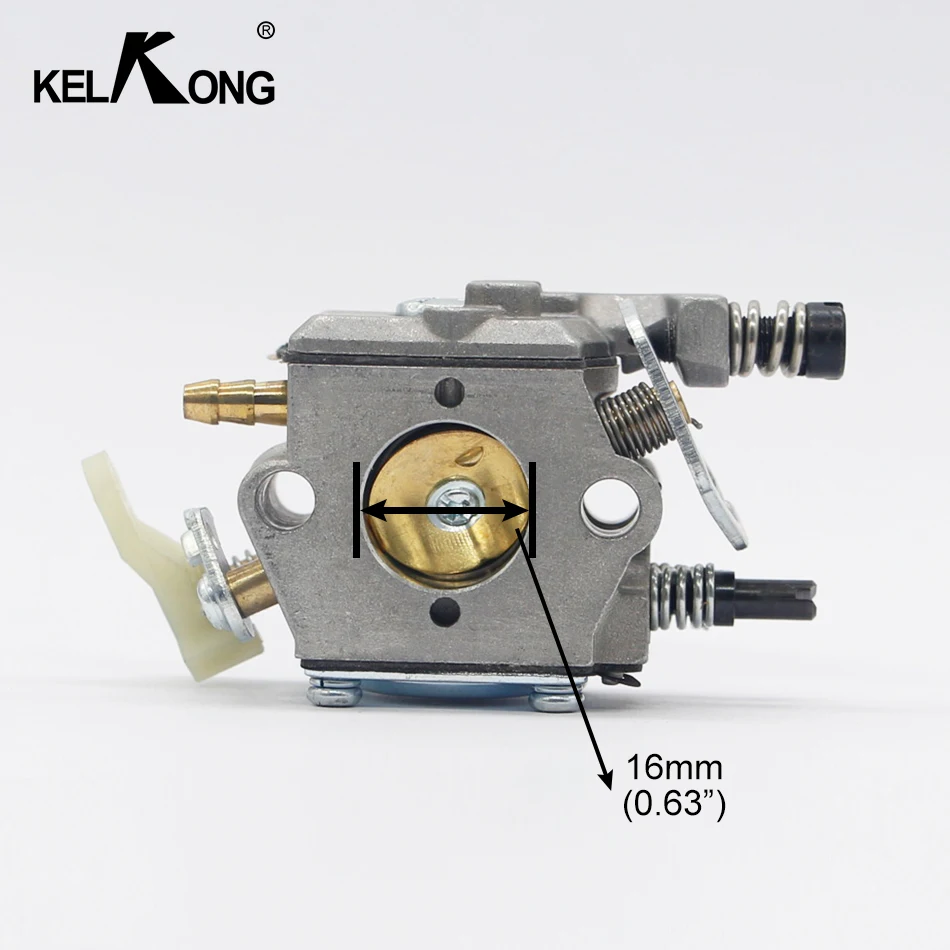 Карбюратор KELKONG подходит для Husqvarna 51 55 50 заменяет WT 170 223 C15 бензопила 503281504 Carby