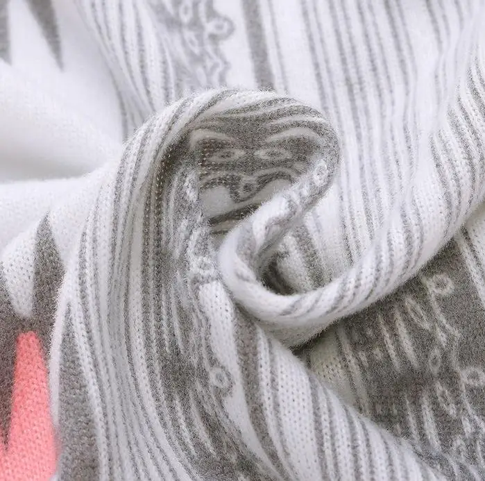 Женский трикотажный свитер облегающий кардиган с принтом весна-осень |