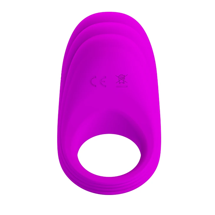 Pretty Love USB перезаряжаемое 7 скоростное вибрирующее кольцо на пенис Силиконовое для
