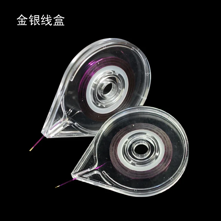 Простой в использовании дизайн ногтей для салонов клейкая лента линий наклейки с