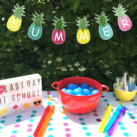 

1pc "SUMMER" Pineapple Garland Bunting Decor Fruit Garland Tropical Hawaiian Birthday Bridal Shower Pool Party Flamingo Decor