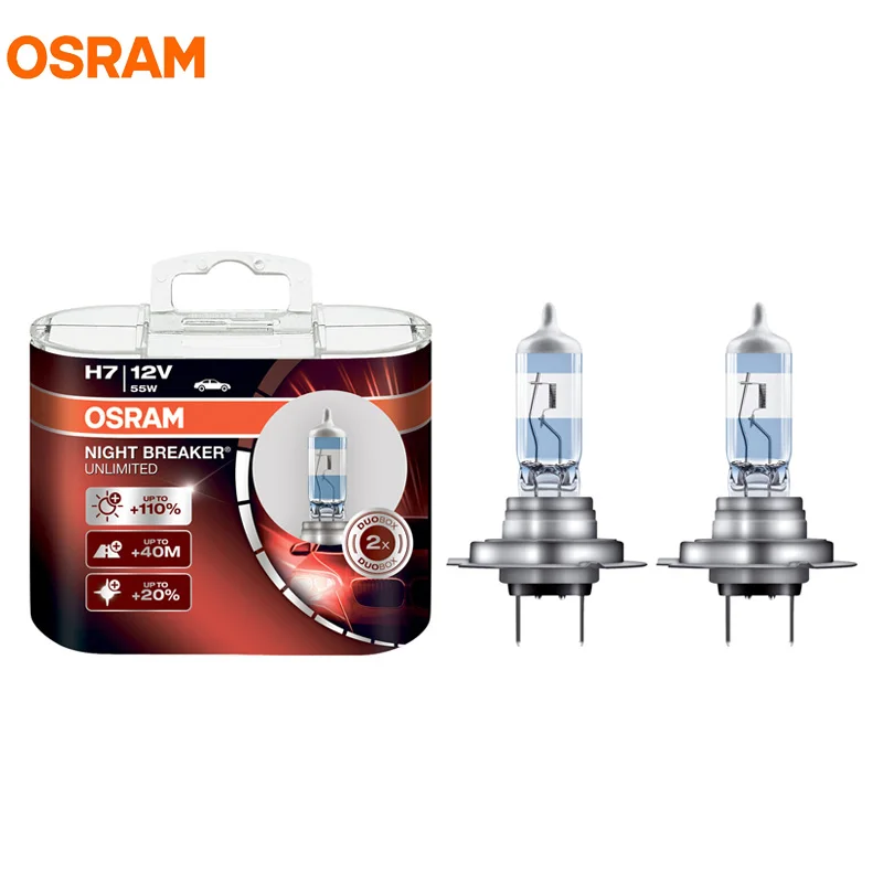 OSRAM H7 3600K 64210NBU Ночной выключатель неограниченный 12 В 55 Вт автомобильные головные