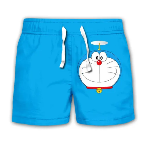 kids casual shorts Мультфильм kawaii Doraemon Объёмный рисунок(3D-принт) или голубого цвета для детей, толстовки с капюшоном, модная одежда для детей, Для мальчиков и девочек Симпатичные аниме-Толстовка уличная комплект, комплект: пуловер - Цвет: kids casual shorts