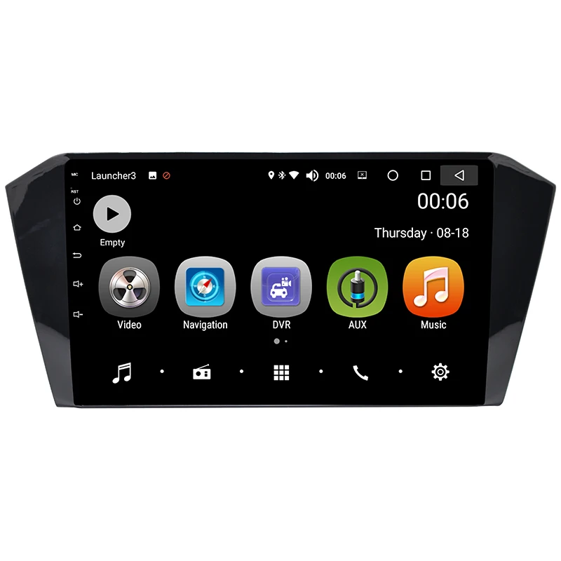 Автомобильный мультимедийный плеер с радио Android 8 0 10 1 дюйма сенсорный экран RDS Wi-Fi