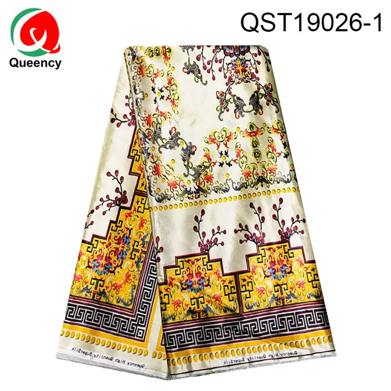 Бесплатная доставка Queency модная африканская супер шелковая мульти дизайн