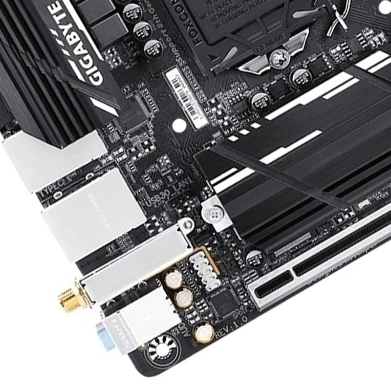 GIGABYTE GA-Z370N wifi настольная материнская плата LGA1151 DDR4 M.2 SATA III 32G Mini-ITX