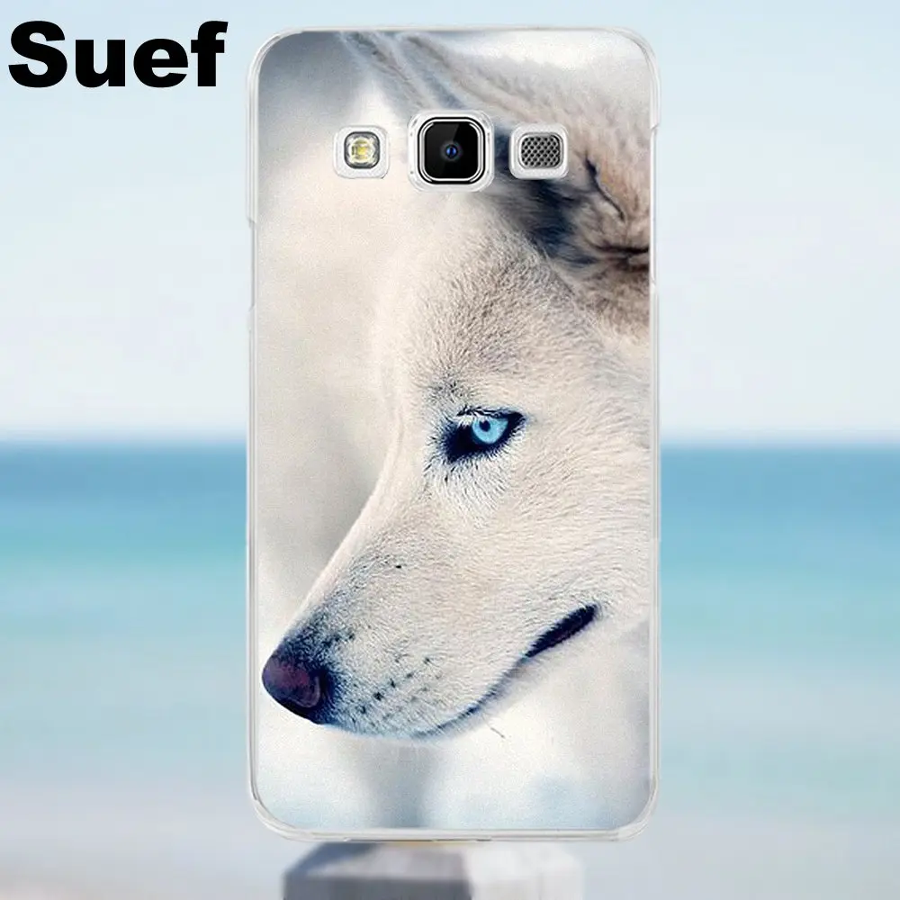Suef Lovely Dog Siberian Husky Soft TPU Phone Case For Galaxy Alpha Core Prime Note 2 3 4 5 S3 S4 S5 S6 S7 S8 mini edge Plus | Мобильные