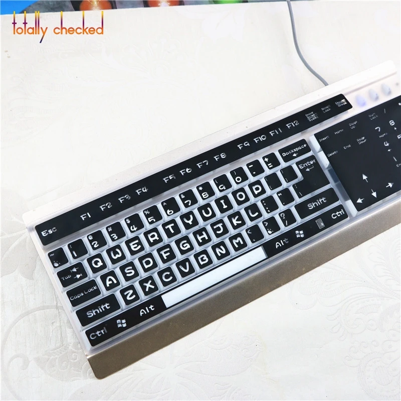 Для logitech MK275 G213 MK120 MK270 MK345 K120 MK520 RGB Настольный ПК Механическая игровая клавиатура кожаный силикон чехол для клавиатуры