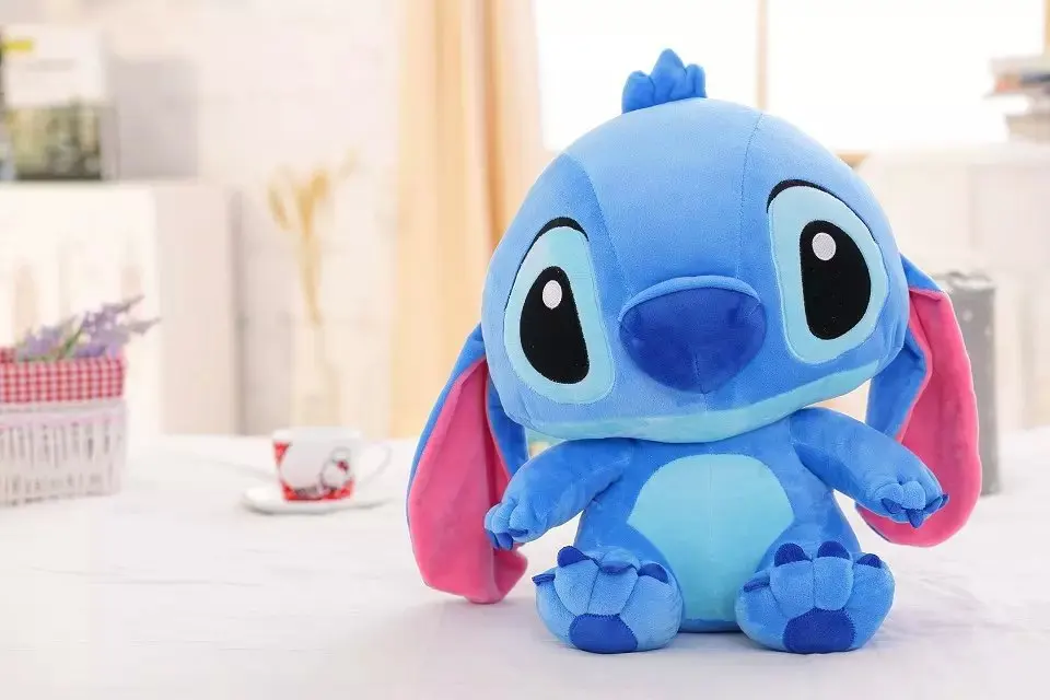 48 см Kawaii Ститч длинные уши плюшевые игрушки дисней милые куклы Мягкие подушки для маленьких детей дорогой человек подарок