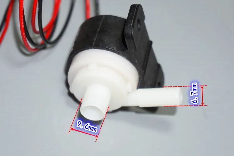 С обратным клапаном DC5-12V бесщеточный крыльчатка насос питьевой воды высокая термостойкость миниатюрный бесщеточный циркуляционный насос