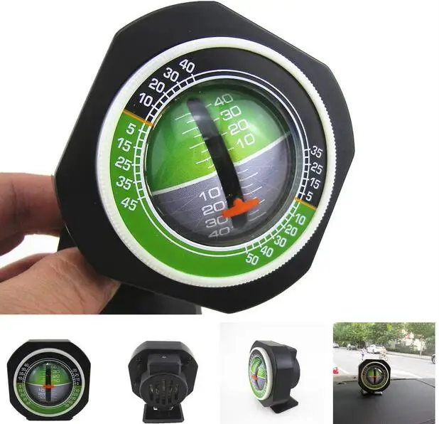 New Professional Car Truck Angle Tilt Indicator Balancer Backlight Slope Meter Gauge |