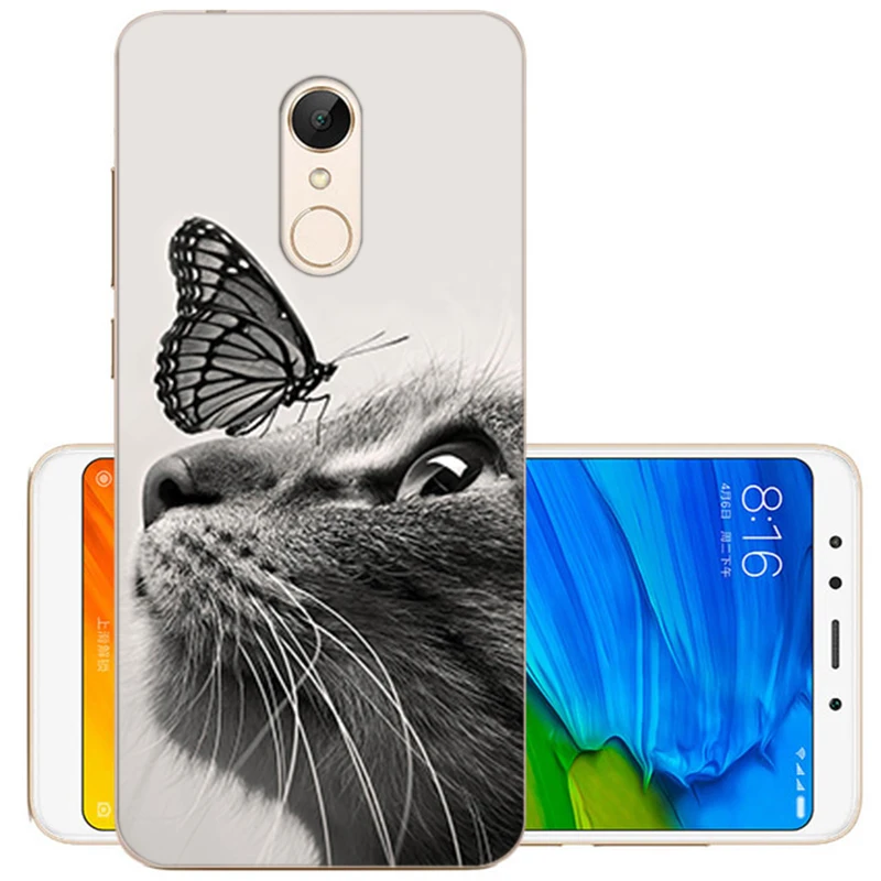 47 Чехол для Xiaomi Redmi 5, Мягкий ТПУ силиконовый чехол для Xiaomi Redmi 5, чехол с 3D рисунком, чехол-бампер для Redmi 5, чехол для телефона - Цвет: 47