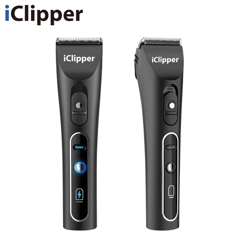 Iclipper Профессиональный перезаряжаемый триммер для волос A6 машинка стрижки резка