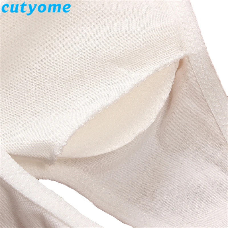 Cutyome/5 шт./лот хлопковые тренировочные бюстгальтеры для девочек подростков нижнее
