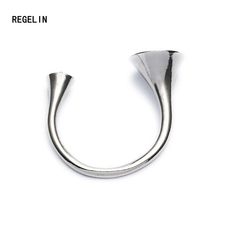 REGELIN, модные украшения, 5 шт./лот(5 мм, 10 мм), открытые кольца, двойные Кабошоны, поднос, сделай сам, кольца на палец, аксессуары