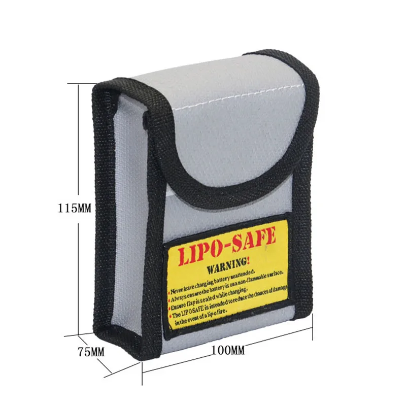 Fire Resistant Bag Battery Explosion-proof Fireproof Safe Lipo Charging Storage Sack | Игрушки и хобби