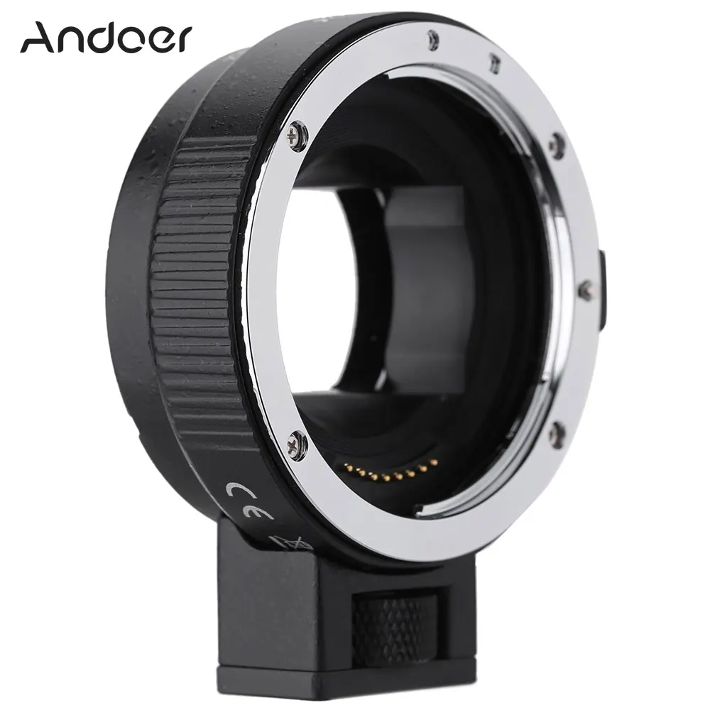 Переходное кольцо Andoer Auto Focus AF EF NEXII для объектива Canon S Sony NEX E Mount 3/3N/5N/5R/7/A7/A7R/Full