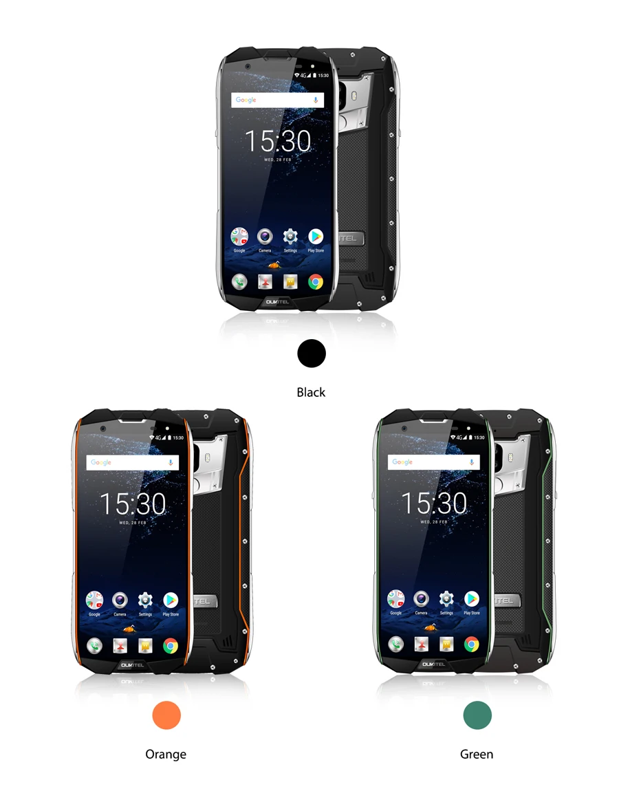 OUKITEL WP5000 IP68 водонепроницаемый смартфон Android 7,1 Helio P25 Восьмиядерный 6 ГБ ОЗУ 64 Гб ПЗУ 5200 мАч 9 В/2 а мобильный телефон