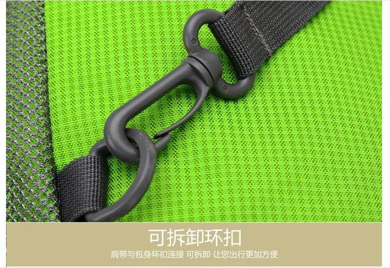 Sports Backpack TANLUHU 632 Nylon Foldable Gym Shoulder Bag Outdoor Climbing Hiking Cylinder Package