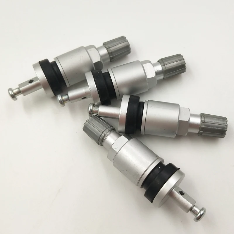 4 шт./лот алюминиевые TPMS клапаны для шин бескамерный клапан системы контроля