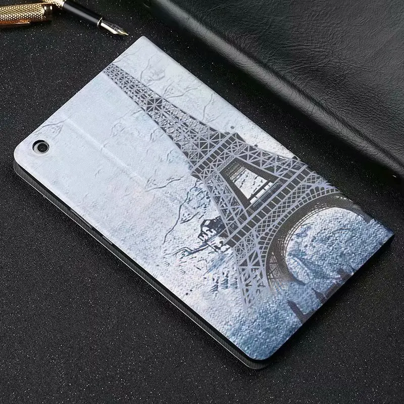 Новый чехол книжка из ТПУ и искусственной кожи с подставкой для Xiaomi Mipad 4 умный Mi Pad
