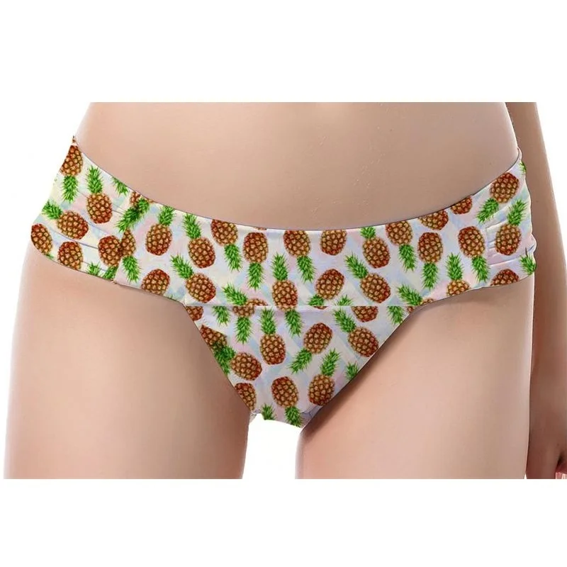 Женский купальник бикини с рюшами принтом|bikini bottoms|bikinis womenbikini bikini |