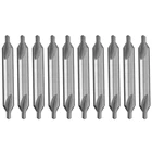 10 шт.компл. 60 градусов комбинированное центровое сверло из быстрорежущей стали с зенковкой набор токарных инструментов 2,5 мм центровое долото ручной инструмент