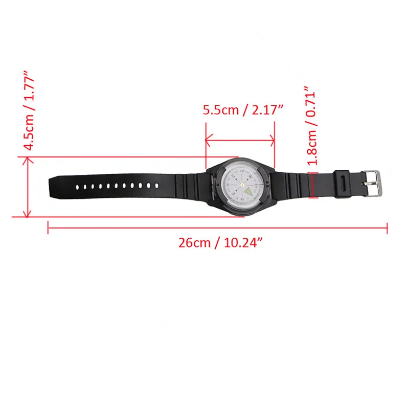 Новый тактический наручный компас военный наружный браслет для часов