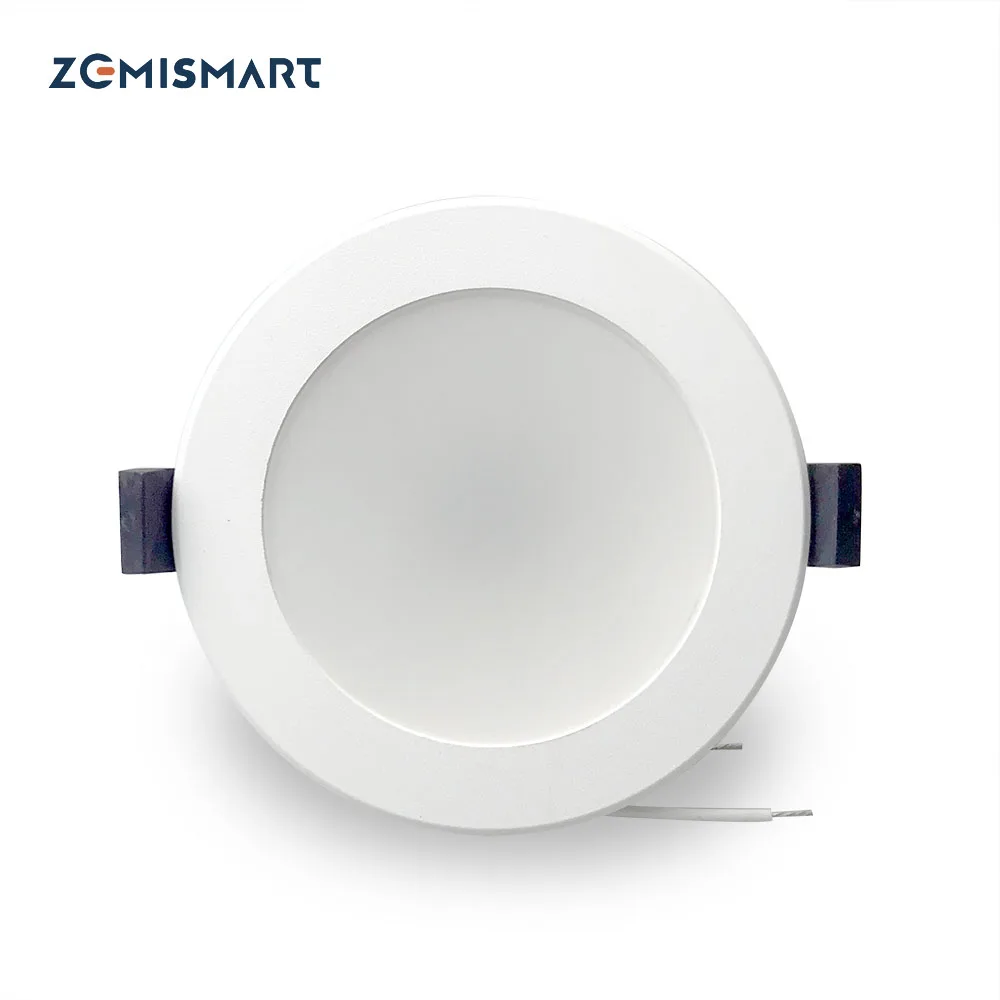 Zemismart 3,5 дюймов Wi-Fi потолочный светодиодный светильник RGBW 10 Вт Голосовое управление от Alexa Echo Google Home Assistant домашняя Автоматизация IFTTT