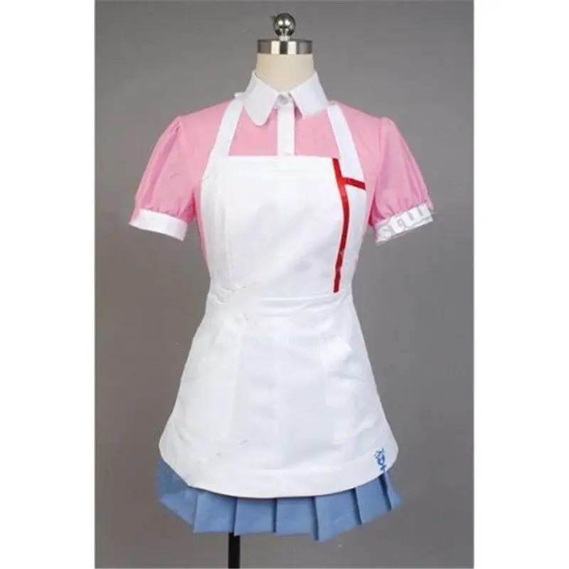 Dangan Ronpa 2 Danganronpa Dress Cosplay Mikan Tsumiki Costume | Тематическая одежда и униформа