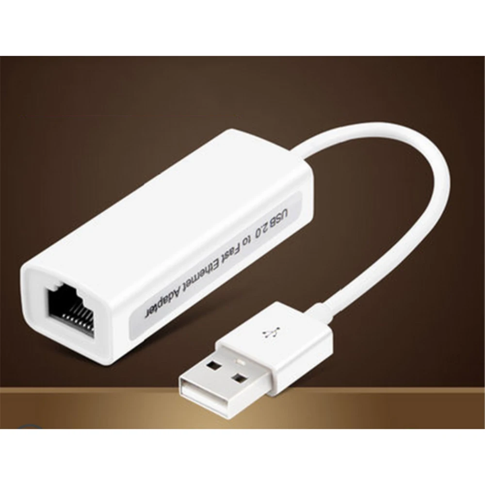 New USB2.0 to Ethernet 10/100 Mbps RJ45 Network Wired Card Lan Adapter Converter for PC Laptop |