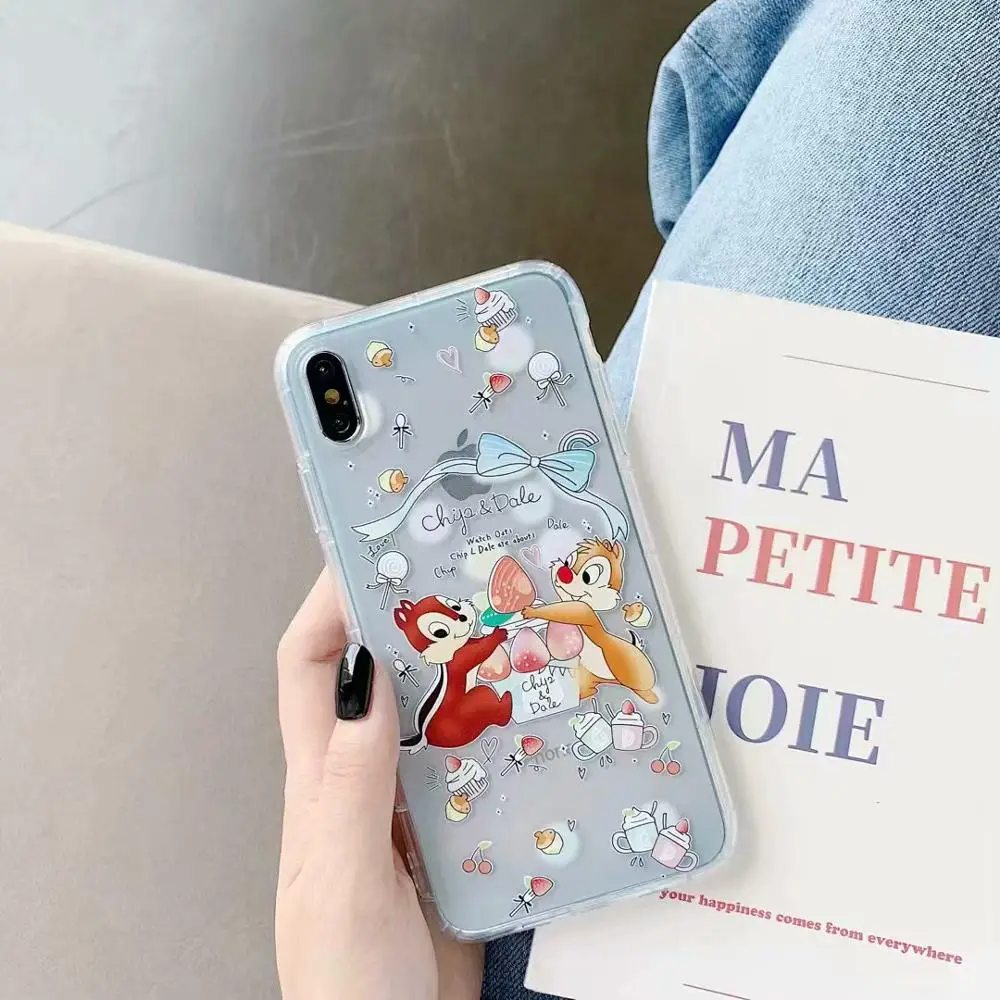 ORYKSZ милый мультяшный чехол для телефона iphone 7 8 6 6s Plus X Xs Чехлы MAX XR ударопрочный