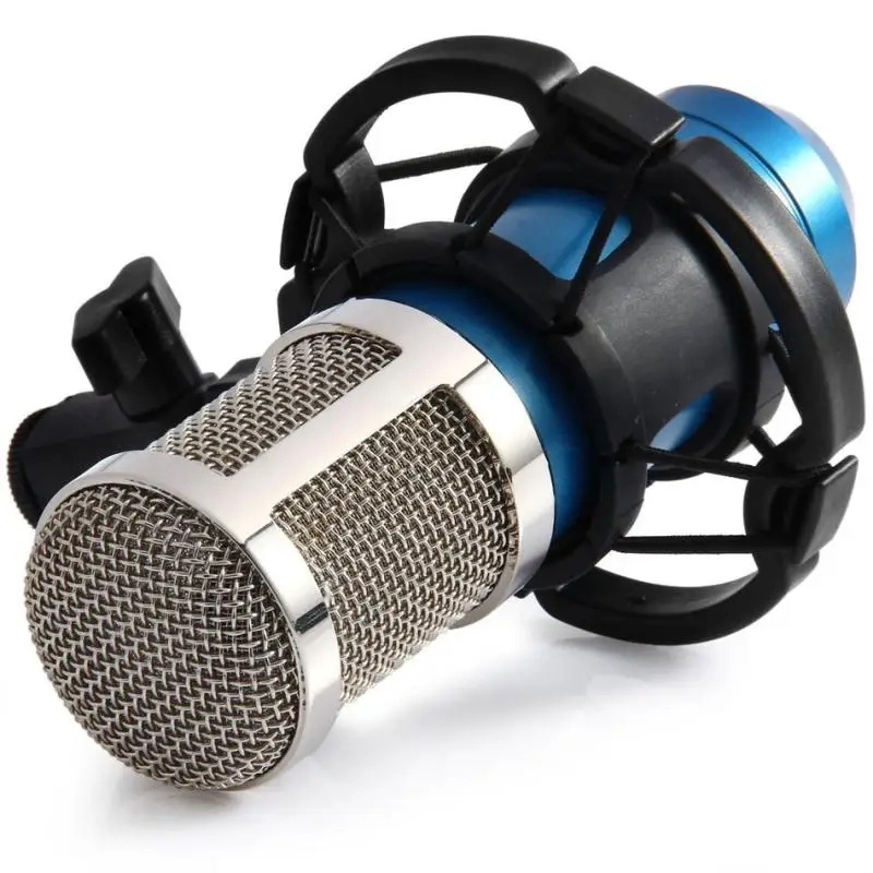 2017 SALE Karaoke Mic BM-800 BM800 Dynamic Condenser Wired Microphone Sound Studio for Recording Kit KTV film TV | Электроника
