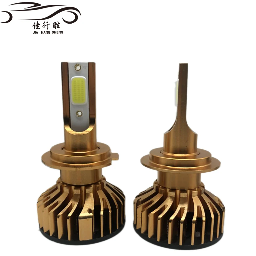 JHS Заводская поставка LED M6 H4 H7 H1 COB светодиодные лампы для фар H11 H13 12V 9005 9006 H3 9004 9007 9012