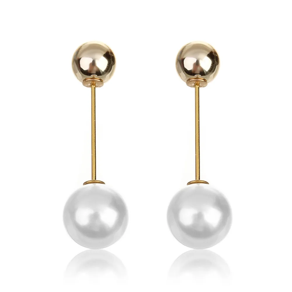 2PCS Charm Double Simulated Pearl Brooch Pins For Women Lapel Jewelry Dress Suit Pin Christmas Gift | Украшения и аксессуары