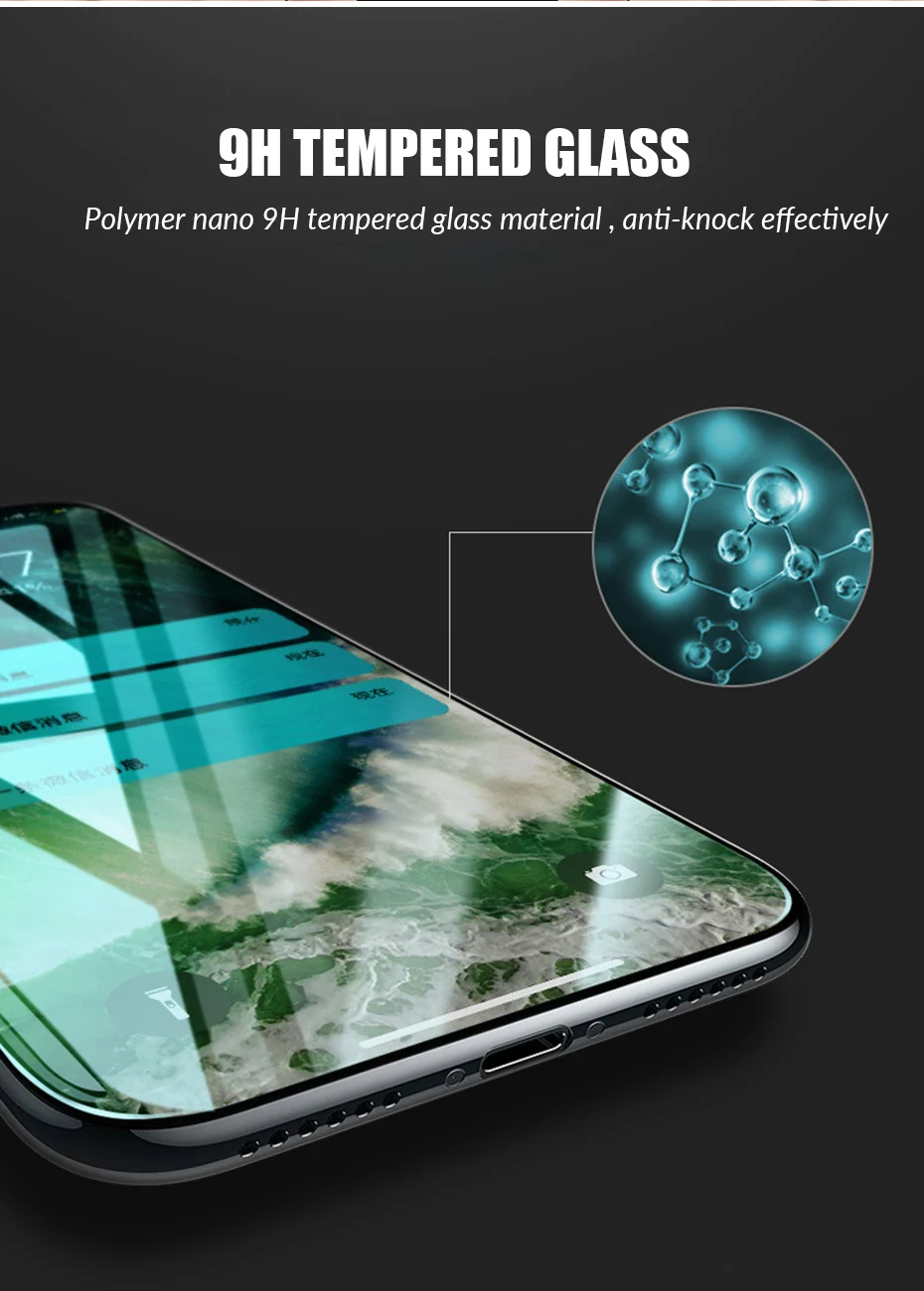 9D изогнутое Защитное стекло для iPhone X XS 11 Pro Max защита экрана стекло на iPhone 11 pro XR XS Max закаленное стекло полная пленка