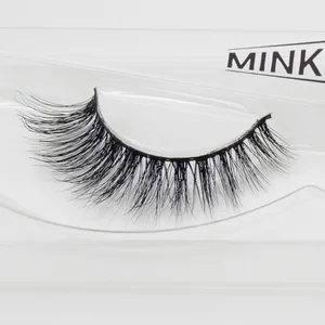 Visofree 3D норковые ресницы верхние ресницы 100% настоящая норковая полоса ресницы ручной работы перекрещивание норковые ресницы наращивание A01