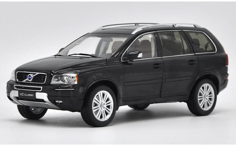 1:18 классический Volvo XC90 литая под давлением модель черный коричневый внедорожник игрушечный автомобиль миниатюрная коллекция подарки оригинальная коробка
