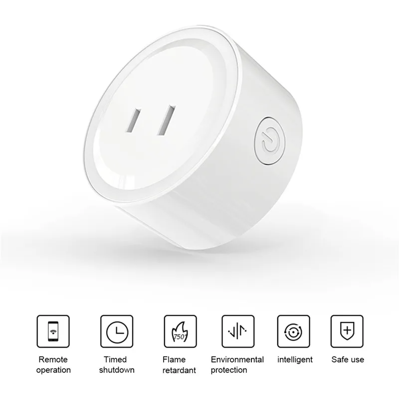 UK/US/EU/JP/IN беспроводной Wi-Fi Смарт-переключатель розетка Дистанционное аудио управление смарт-адаптер синхронизации Amazon Alexa Google Assistant - Цвет: JP