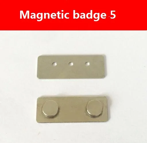 30 шт. магнитный значок для идентификации имени супермощный постоянный 35x13 мм