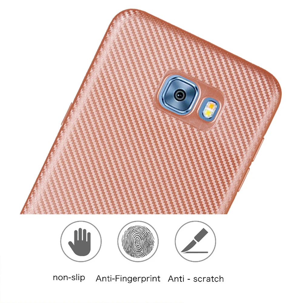 [Длинные Стивен] Для Samsung C5 Case Ультратонкий Углеродного Волокна Спп Galaxy Pro