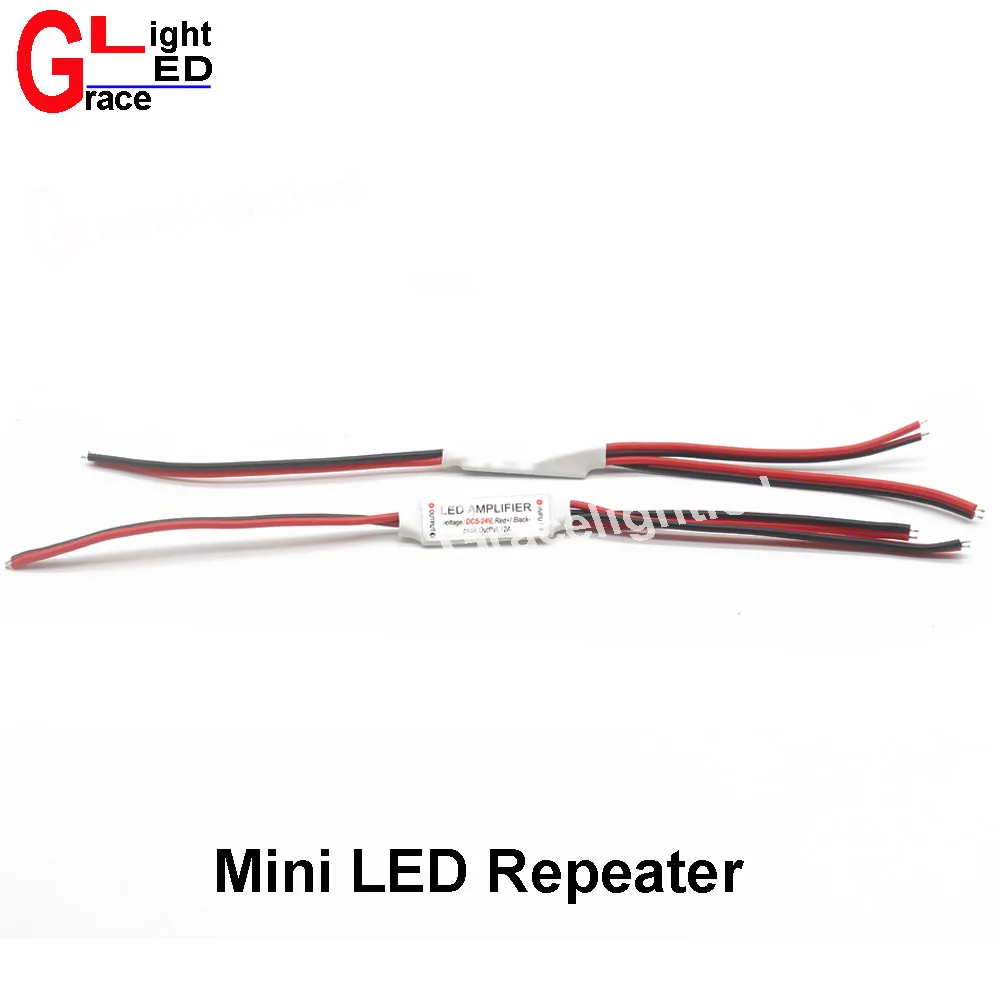 Усилитель светодиодной ленты DC5-24V12A Mini LED для контроллера консоли ретранслятора