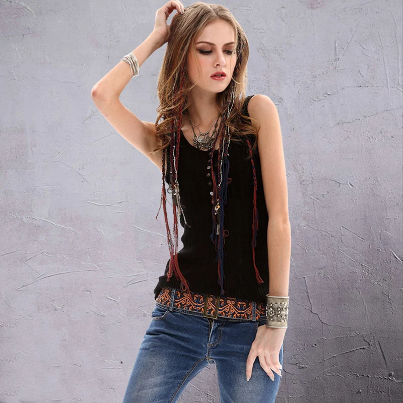 2015 Women Summer Top New Yuzi Womens Tank Tops Sleeveless Bodycon Cotton Vest For B9518 Clothing 3 Colors|vest top|top fortop sleeveless |