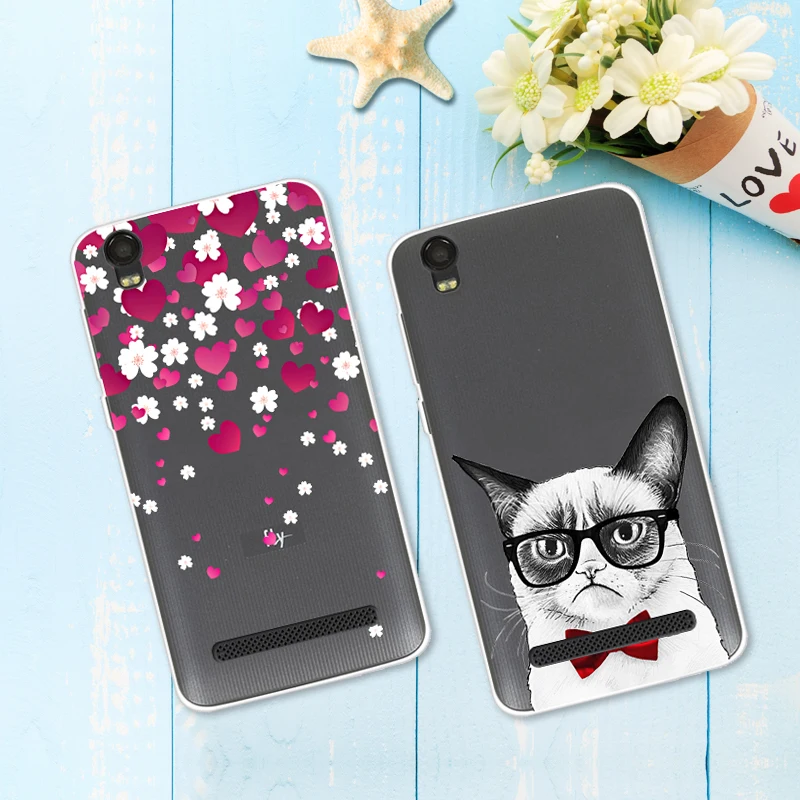 For Fly Fs509 Nimbus 9 5.0 Inch Phone Case Soft TPU Silicone Back Cover Protective Printed Fundas FS509 |