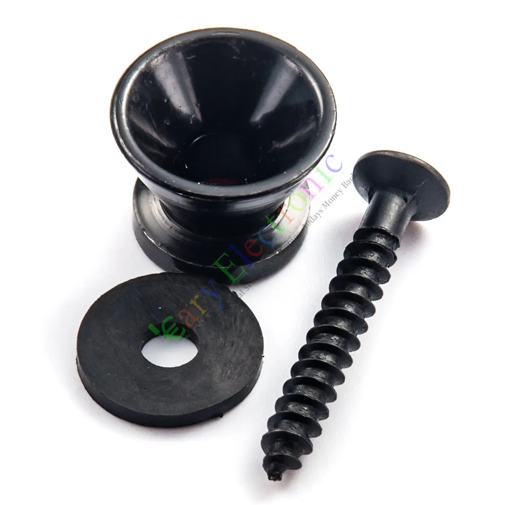 Оптовая и розничная продажа 100 шт. черный ремешок искусственная круглая головка