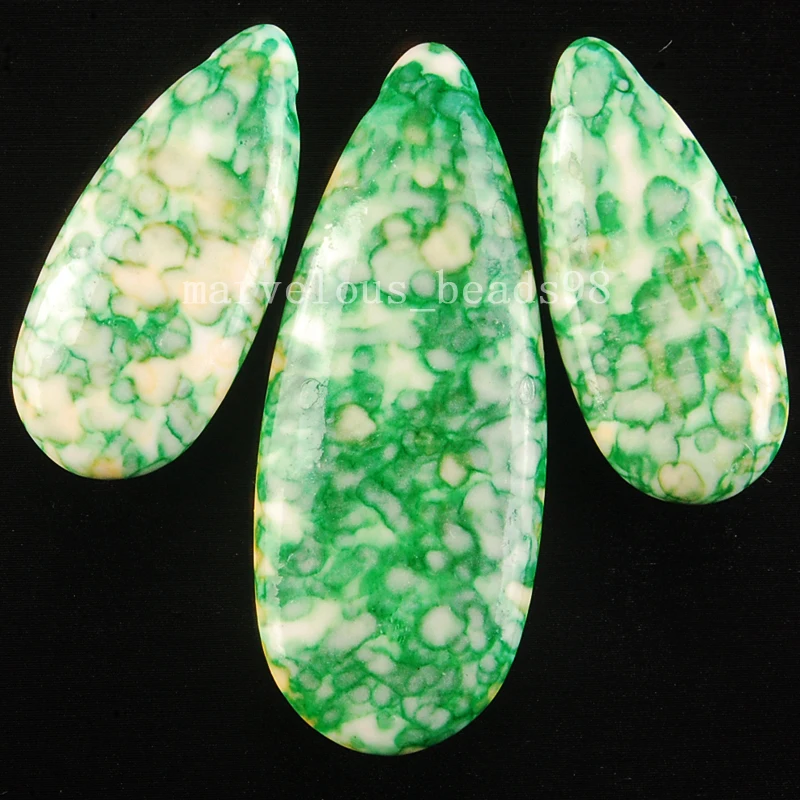 Бесплатная доставка Красивая ювелирных изделий 15x35 ~ 20x49 мм фиолетовый голубой Jaspe