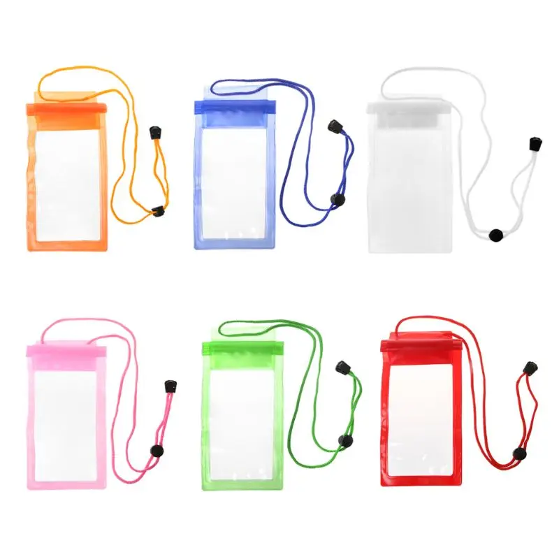 Прочная 3 слойная Герметичная сумка для плавания водонепроницаемая смартфона