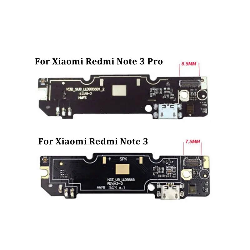 Для Xiaomi Redmi Note 3 USB зарядный порт гибкий кабель зарядное устройство разъем для Pro