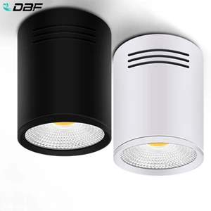 Светодиодный потолочный светильник 3 Вт, 5 Вт, 7 Вт, 10 Вт, 15 Вт, лампы точечного освещения, AC85-265V, белыйтеплый белый